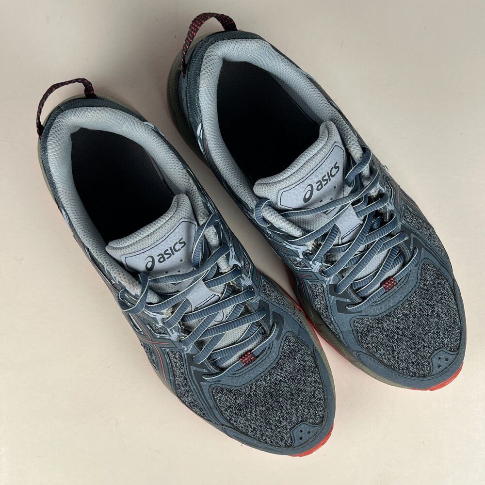 ASICS GEL-Venture 6 Women’s Sz 10 Trail Running Shoes Grey Pink Black T7G6N-9790 - Picture 6 of 9